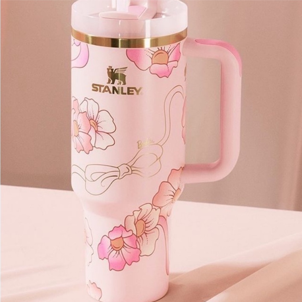 BNIB Stanley and BARBIE Limited Edition Cup 40 oz Peaches and Cream!